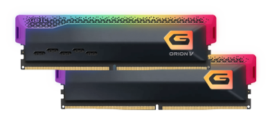 Оперативная память 32GB Kit (2x16GB) GEIL Orion V RGB 5200Mhz DDR5 GVSG532GB5200C34ADC Titanium Grey