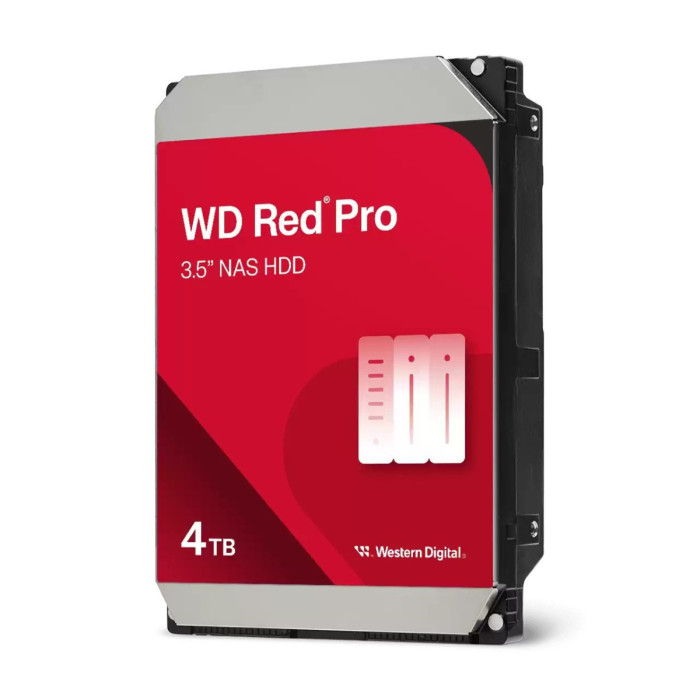 Жесткий диск для NAS систем HDD  4Tb Western Digital Red PRO SATA 3.5" 256Mb 7200rpm WD4005FFBX