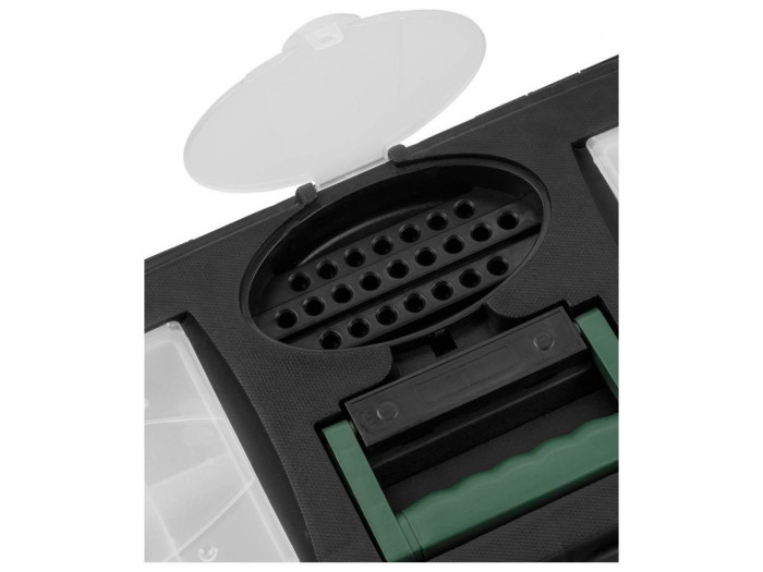 Ящик для инструмента пластмасс. 49x27,5x24 см (19") с лотком и органайз. 20237 ВОЛАТ