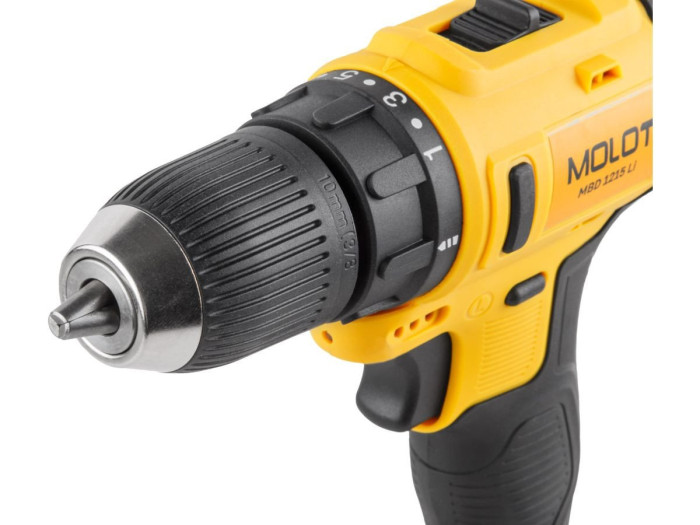 Аккум. дрель-шуруповерт MOLOT MBD 1215 Li в чем.