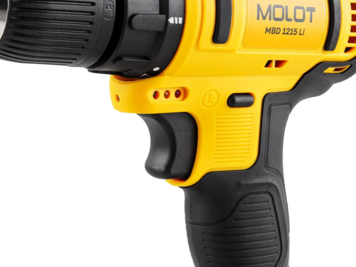Аккум. дрель-шуруповерт MOLOT MBD 1215 Li в чем.