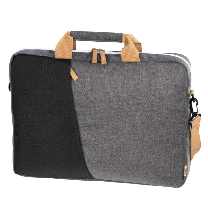 Сумка для ноутбука Hama Florence, 00217116, up to 15.6", Gray-black