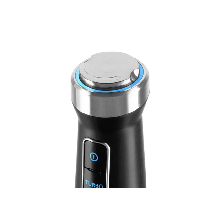 Погружной блендер, Redmond, RHB-2954, 3 в 1, Скорость работы 15300 об/мин, 3 насадки, Турборежим, Плавная регулировка скорости, Мощность 1200 Вт, Длина шнура 1м, Черный