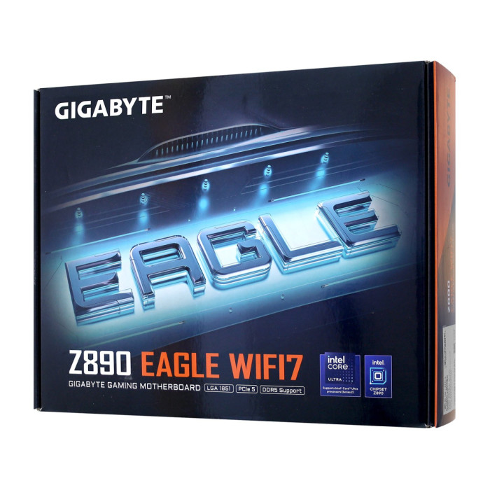 MB Socket1851, ATX, iZ890 (DP) Gigabyte Z890 EAGLE WIFI7, 4DDR5, 3PCIx16