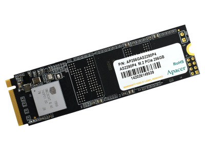 SSD M.2 PCIe  256 GB Apacer AS2280P4, AP256GAS2280P4-1, PCIe 3.0 x4