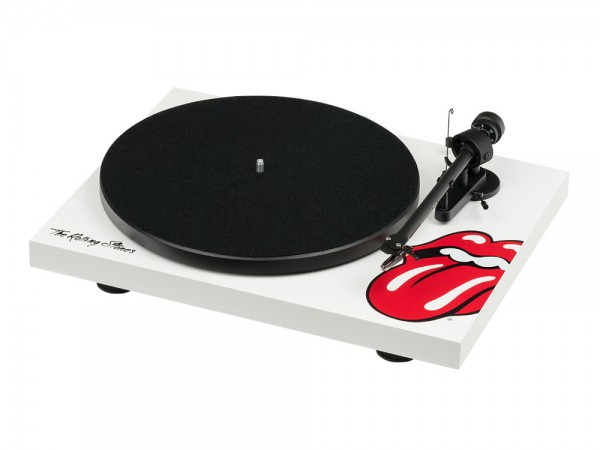 PRO-JECT Проигрыватель пластинок Debut III Rolling Stones OM10 БЕЛЫЙ EAN:9120082380577