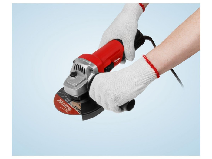 Одноручная углошлифмашина WORTEX AG 1213-4 в кор. 1200 Вт, 125 мм, 5200-11000 об/мин