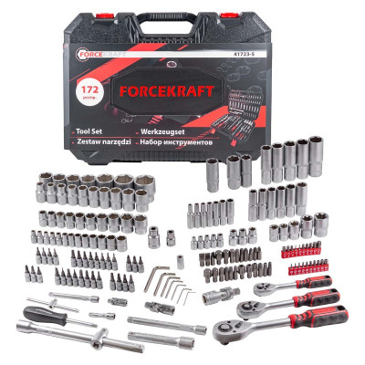 Набор инструментов 172пр. 1/4&quot;, 3/8&quot;, 1/2&quot; (6гр.) 51889 FK-41723-5