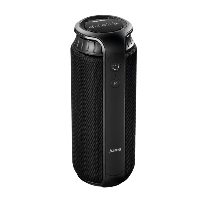 Bluetooth SPK active Hama Pipe 2.0, 00188200, 24W, 2000mAh, BT 5.0/AUX,  black