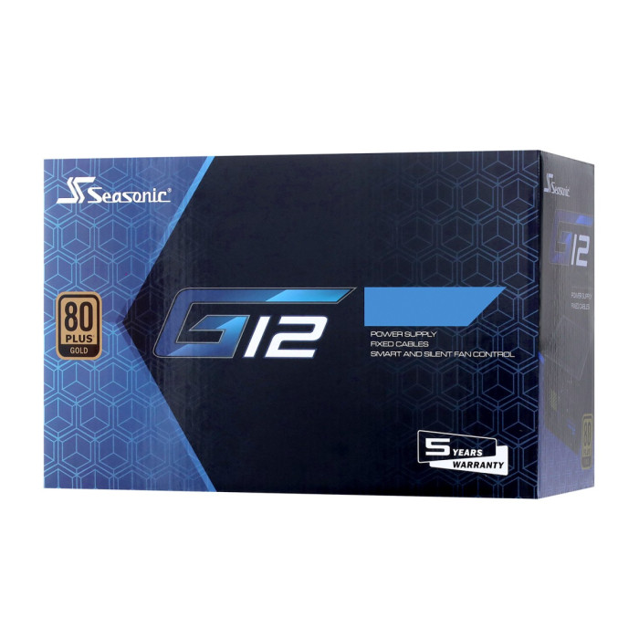 Power supply ATX Seasonic G12 GC-650, SSP-650RT2, 80 Plus Gold, 650W