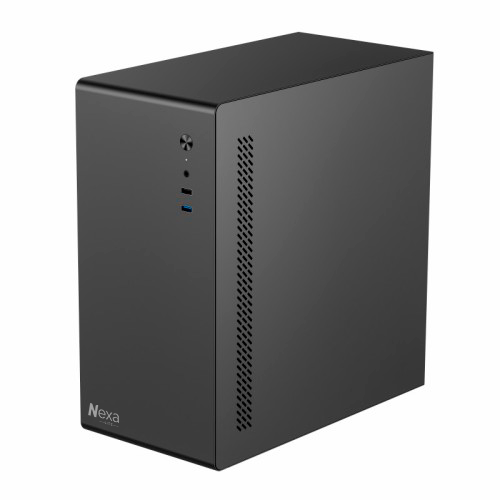 Компьютерный корпус Nexa Lite NL6519, Без БП, 1xUSB2.0, 1xUSB3.0, Black, mATX
