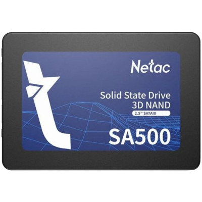 Netac SA500 2.5 SATAIII 3D NAND SSD 480GB, R/W up to 520/450MB/s