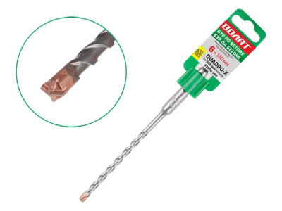 6х100х160 мм бур (сверло) SDS-plus QUADRO-X ВОЛАТ