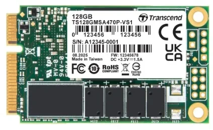 Жесткий диск SSD 128GB Transcend TS128GMSA470P-VS1