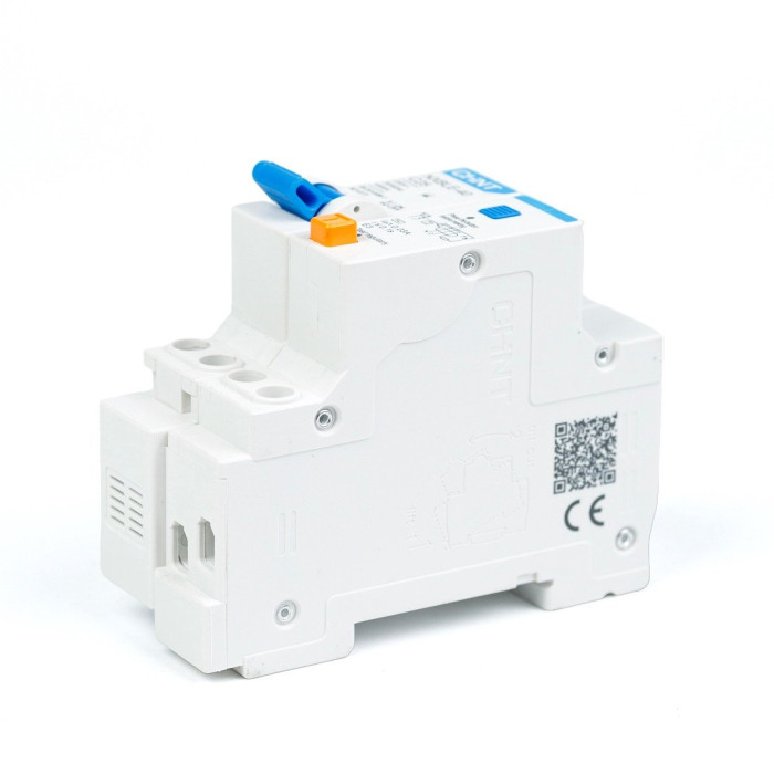 Дифференциальный автомат CHINT NXBLE-40 1P+N 25А C 30mA эектронный тип AC 4,5kA
