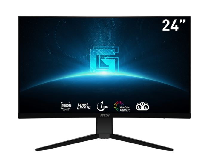 Монитор 24" MSI G2422C VA 1920х1080 1500R 180Hz 1ms 250cd/m 3000:1 1xDP 2xHDMI Черный