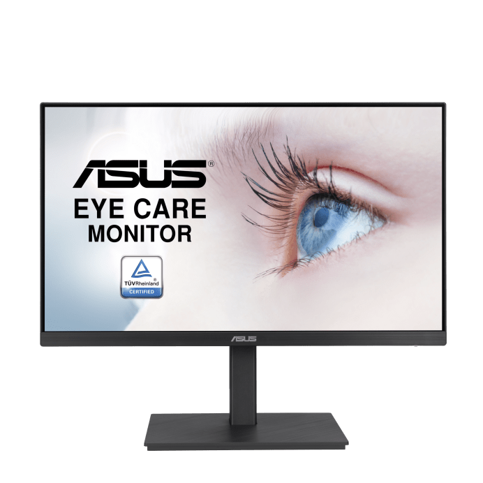 Монитор 27" ASUS VA27EQSB IPS 1980x1080 75Hz 5ms 300cd/m 1000:1 1xHDMI 1xDP 1xVGA 2xUSB3.2