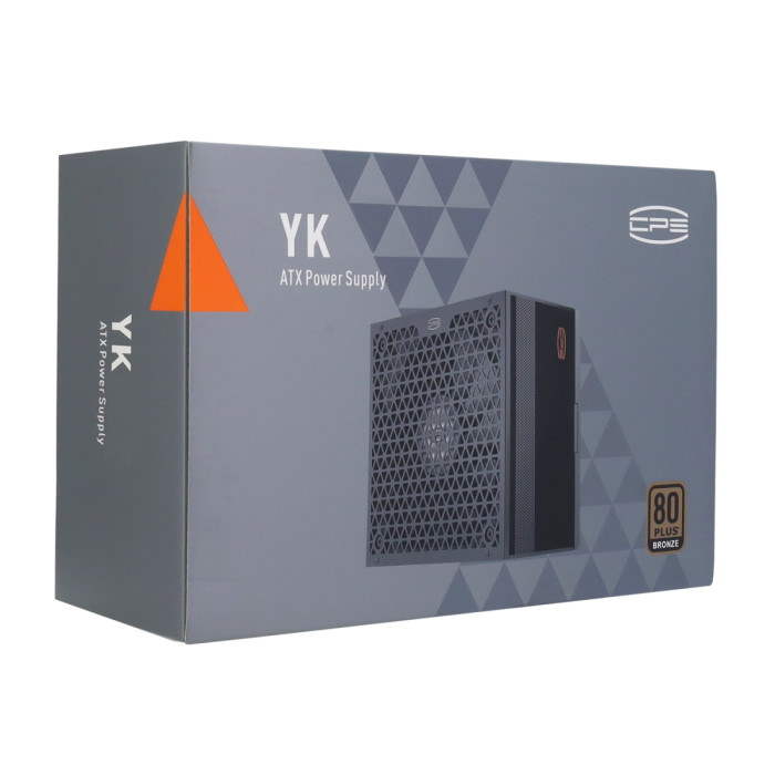 Power supply ATX  PCcooler, P5-YK650-B1F, 650W, 80+ BRONZE