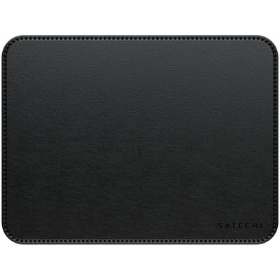 SATECHI Vegan-Leather Premium Mouse Pad (Black)
