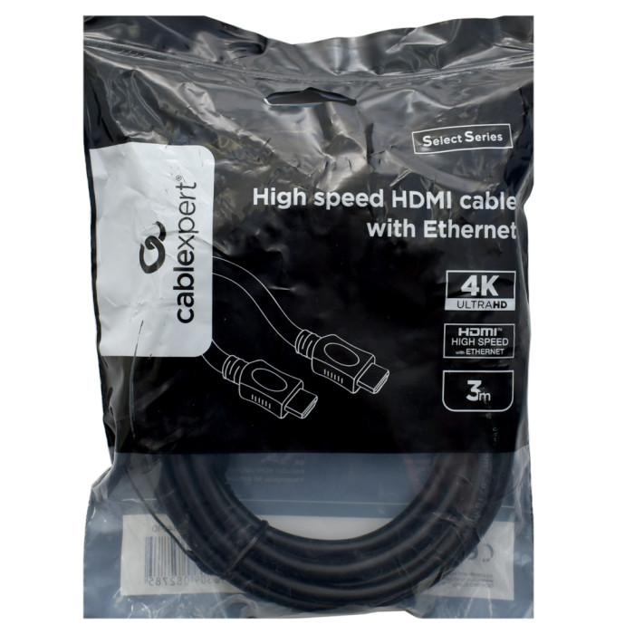 Cable SVGA, HDMI to HDMI,  3m, Cablexpert CC-HDMI4L-10, black
