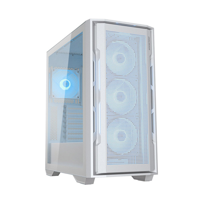 Case ATX midi tower Cougar Uniface RGB, (без БП), white
