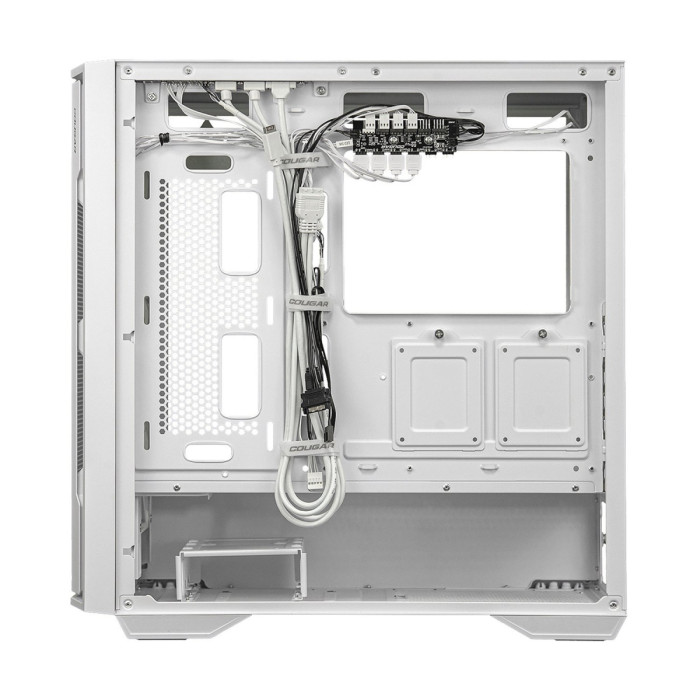 Case ATX midi tower Cougar Uniface RGB, (без БП), white