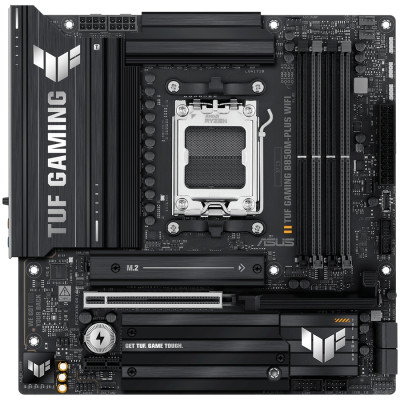 ASUS Main Board Desktop AMD Socket AM5 AMD B850 Chipset 4 x DIMM slots, max. 256GB, DDR5 1 x DisplayPort1 x HDMI port 1 x Wi-Fi module 3 x M.2 slots 4 x SATA micro-ATX Form Factor