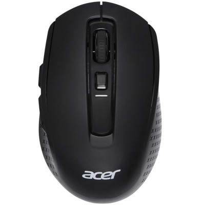 Mouse Acer OMR070, Wireless, BT/2,4GHz, Optical 800-1600 dpi, 1AA, USB, black