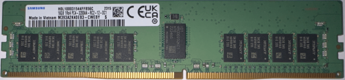 Оперативная память  16GB DDR4 3200MHz Samsung DRAM (PC4-25600) RDIMM  1.2V M393A2K40EB3-CWEBY
