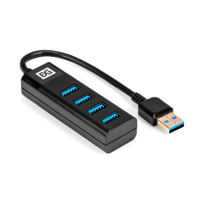 USB Hub 4 port, ExeGate DUB-4TP, USB 3.0
