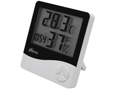 Weather station Ritmix CAT-030, 1AAA, black-white
