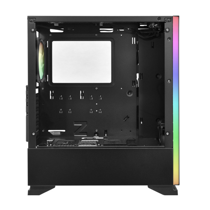 Case ATX midi tower Zalman S5 Black, (без БП), black