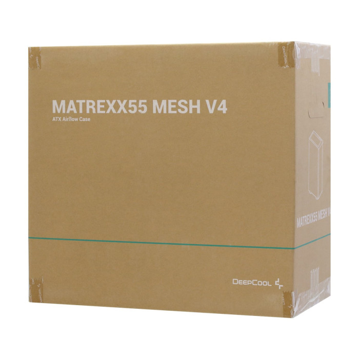 Case ATX midi tower DeepCool, Matrexx 55 MESH V4, BKAGA4-G-4,  (без БП), black