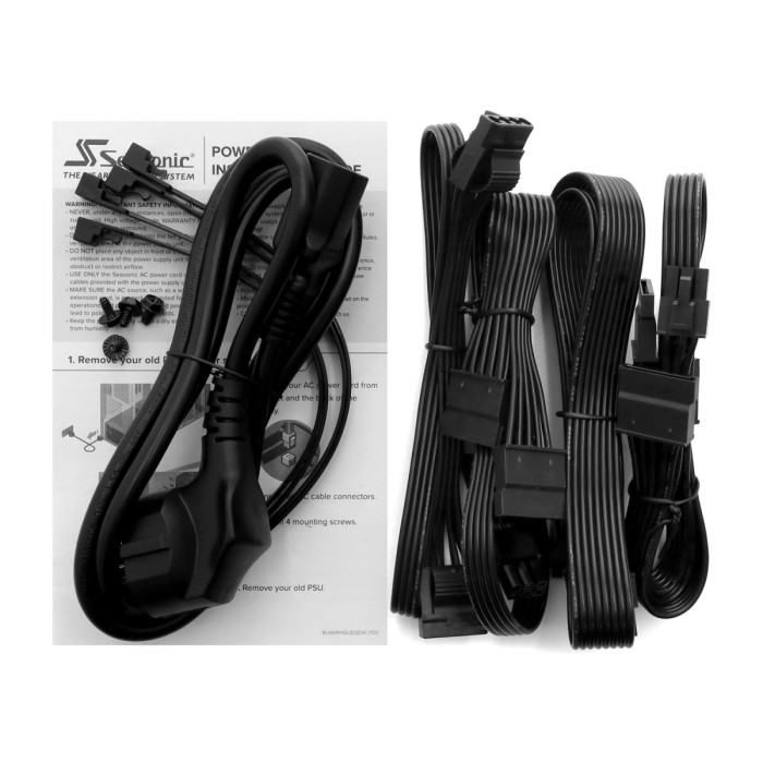 Power supply ATX Seasonic G12 GM-650, SSR-650FM, 80 Plus Gold, Semi-modular, 650W