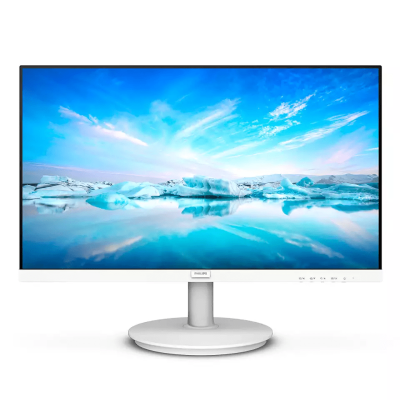 Монитор 23,8&quot; PHILIPS 241V8AW/01/00 IPS 1920x1080 75Hz 4мс 250кд/м 1000:1 1xHDMI 1xVGA 2x2W Белый