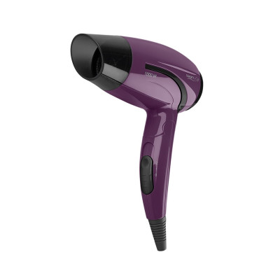 Фен, Scarlett, SC-HD70T28, Мощность 1000 Вт, 2 скоростных режима, Складная ручка, Автоматическое отключение при перегреве, Фиолетовый