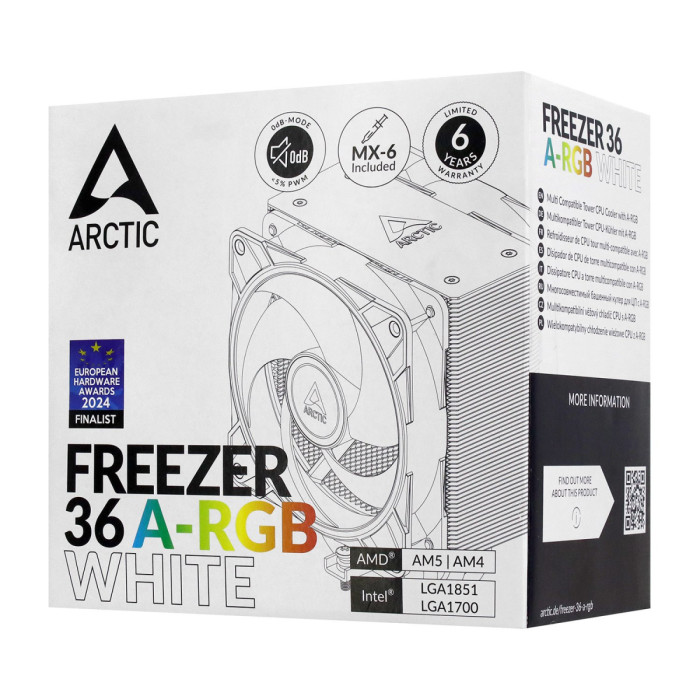 Cooler Arctic Freezer 360 A-RGB White, for S1851/1700/AMD