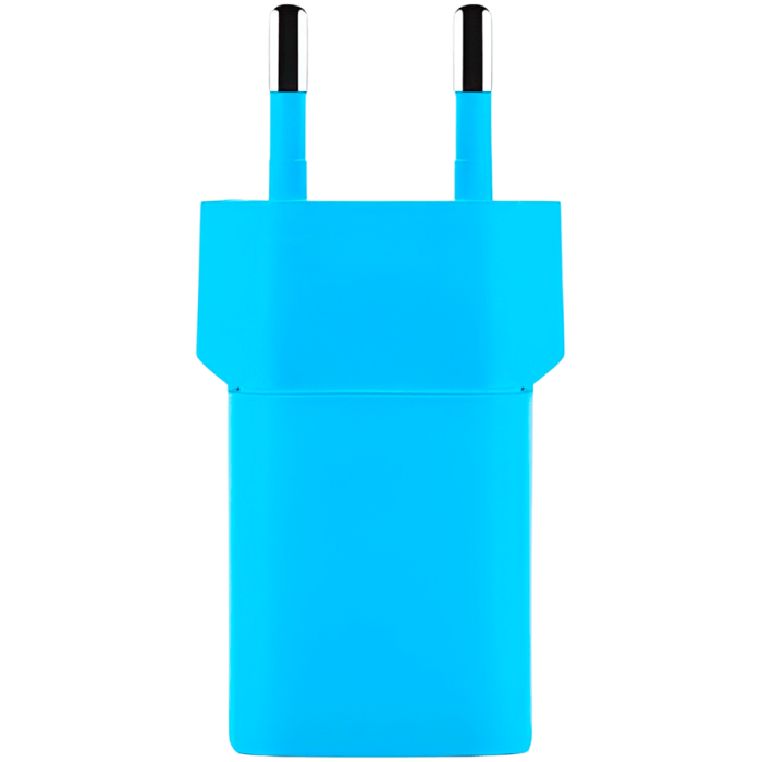 ttec SmartCharger GAN 20W PD Travel Fast Charger + USB-C - Lightning Cable 120cm, Neon Blue