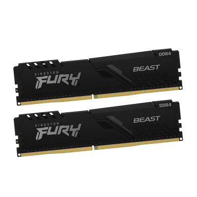 DIMM DDR4 32 GB kit &lt;3200MHz&gt; Kingston Fury Beast, KF432C16BB1K2/32, (2x16GB) CL16
