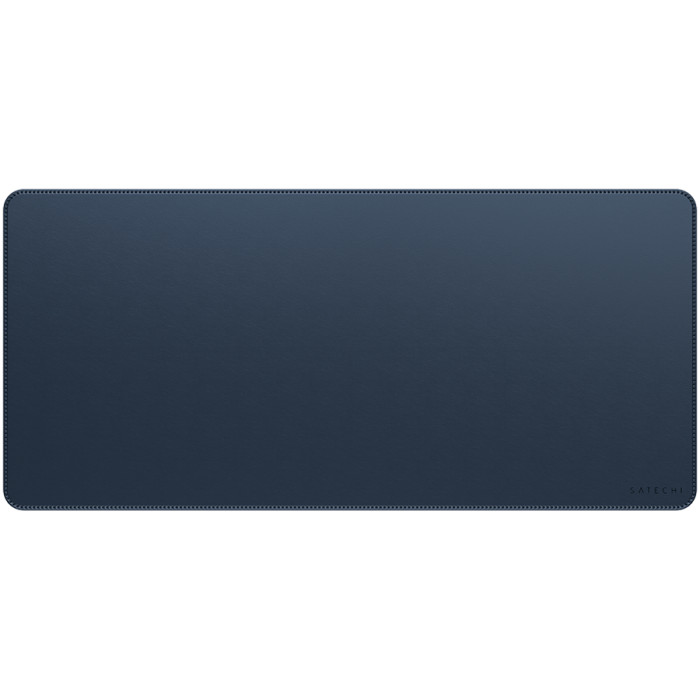 SATECHI Vegan-Leather Premium Desk Mat (Blue)
