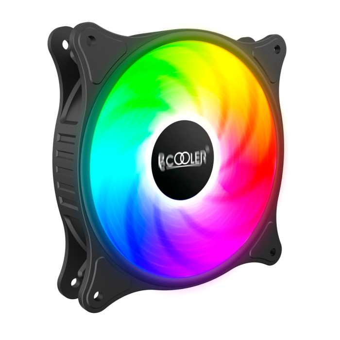 Fan for case, 12cm, PCCooler FX120 ARGB, 1000-2000rpm, 52.79CFM, 4pin
