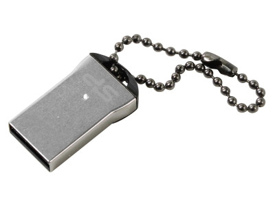 USB flash  64GB Silicon Power, Touch T01, SP064GBUF2T01V1K, USB 2.0, silver
