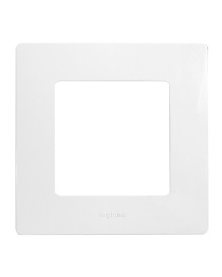 Legrand 672501 Рамка 1п БЕЛ ETIKA