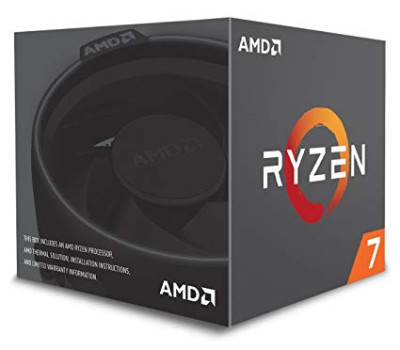 Процессор AMD Ryzen 7 2700X 3,7Гц (4,3ГГц Turbo) Pinnacle Ridge 8/16, 4MB L2, 16 MB L3, 85W, AM4 BOX