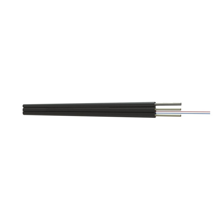 Кабель оптоволоконный ОК-FTTx-Fr8-1,0SW- 2х0,4SW 9/125 1хG657A1 LSZH