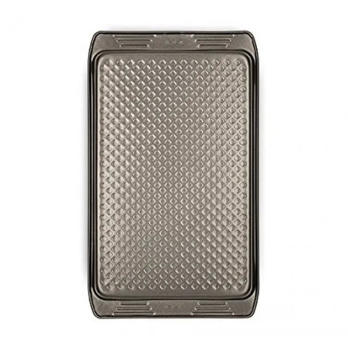 Форма для запекания, Tefal, Easy Grip J1627314, 24х35см, Углеродная сталь, Серый металлический