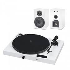 PRO-JECT Проигрыватель пластинок Jukebox E1 + Speaker Box 5 БЕЛЫЙ EAN:9120122293096