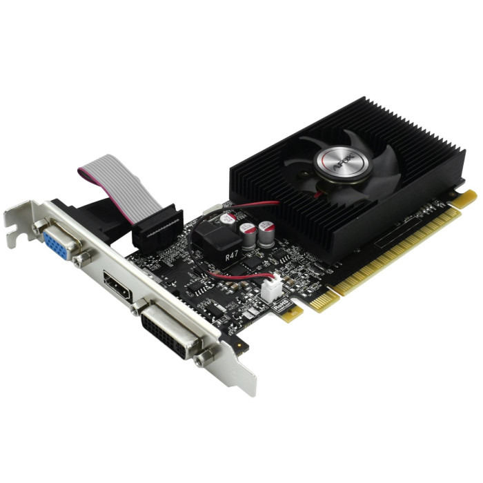 SVGA PCI Express, 4 GB, Afox GT 740 [AF740-4096D3L3], DVI/HDMI/VGA, DDR3/128bit