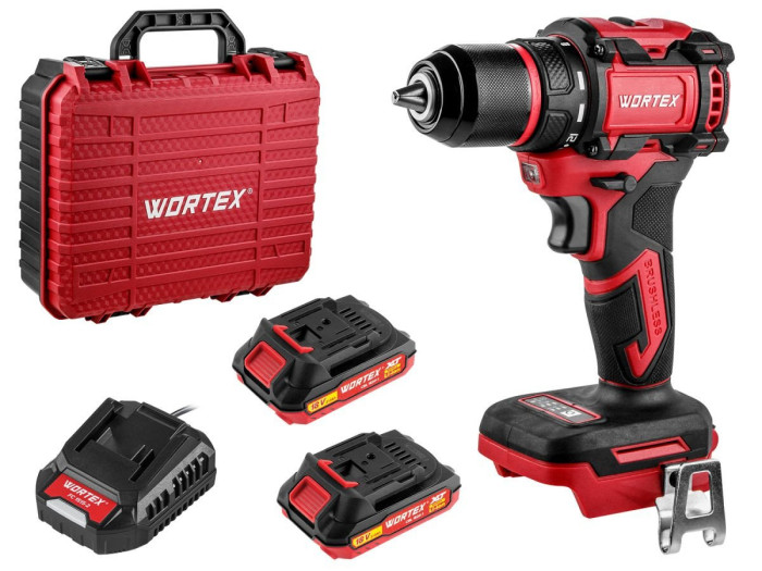 Аккум. дрель-шуруповерт WORTEX BD 2025-1 DLi в чем. ALL1 XLT БЕСЩЕТ, 18 В, 50 Н*м, 2х2 А*ч, БЗП 13 м