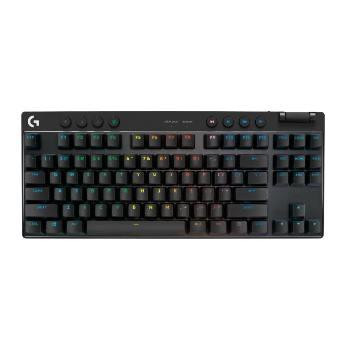 KeyBoard  Bluetooth, Logitech G PRO X TKL  , (920-012136) , BT/wireless/USB, mechanical, black